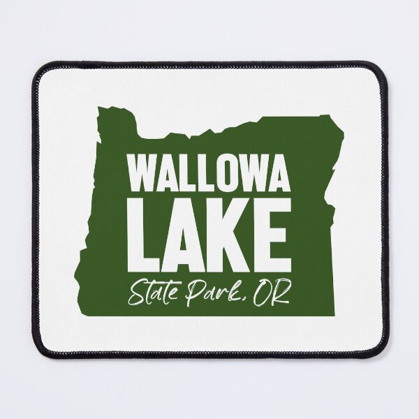 Item preview, Wallowa Lake State Park Oregon Map designed and sold by bivenart.