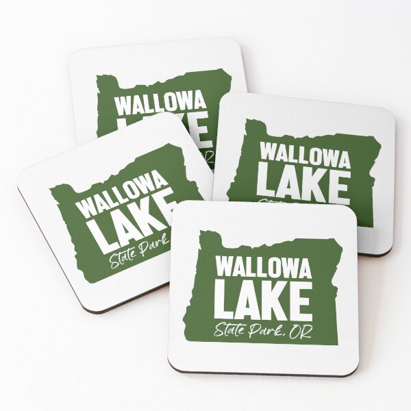 Item preview, Wallowa Lake State Park Oregon Map designed and sold by bivenart.