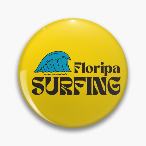 Item preview, Floripa Surfing - Ilha da Magia - Santa Catarina, Florianópolis, Brazil retro vintage design designed and sold by Intermundium.