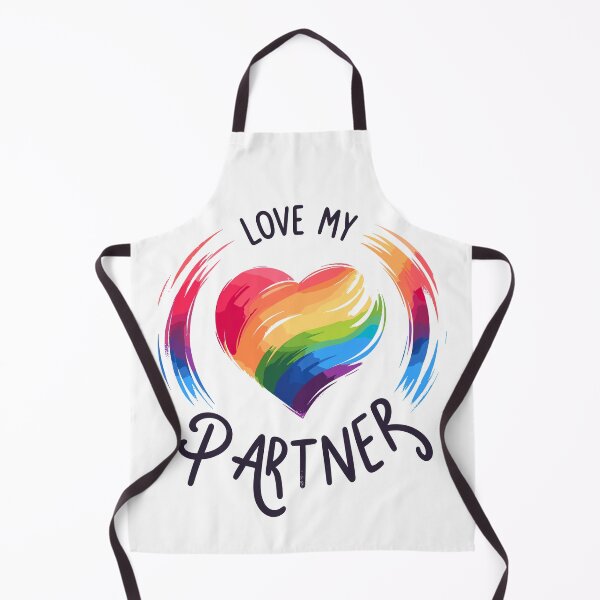 Item preview, Love My Partner Valentine designed and sold by Quirky Shirts.
