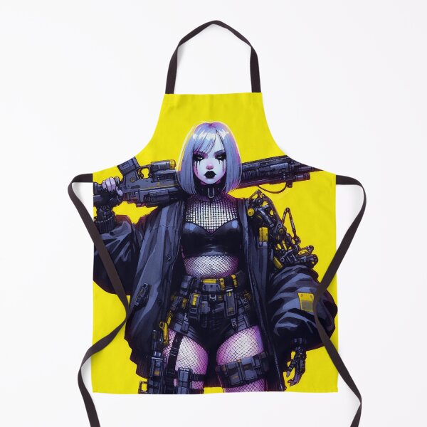 Item preview, Cyberpunk Neon Dangerous Girl designed and sold by RESToRAPTOR.