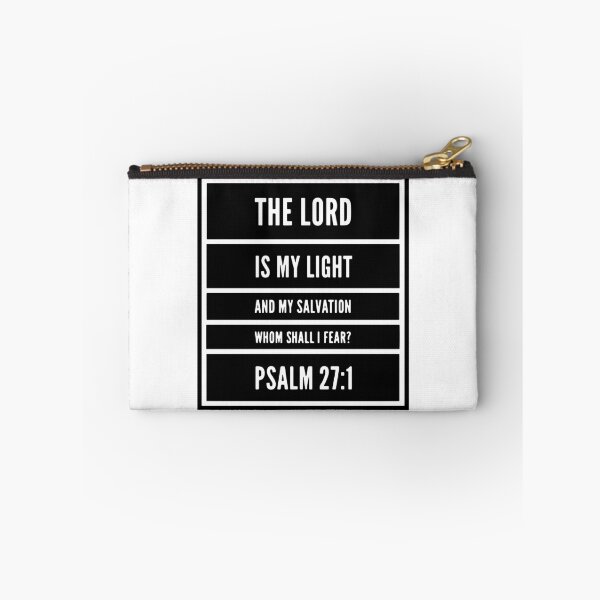 Item preview, Christian; Bible verse; Psalm 27:1 designed and sold by denissmartin2020 ..