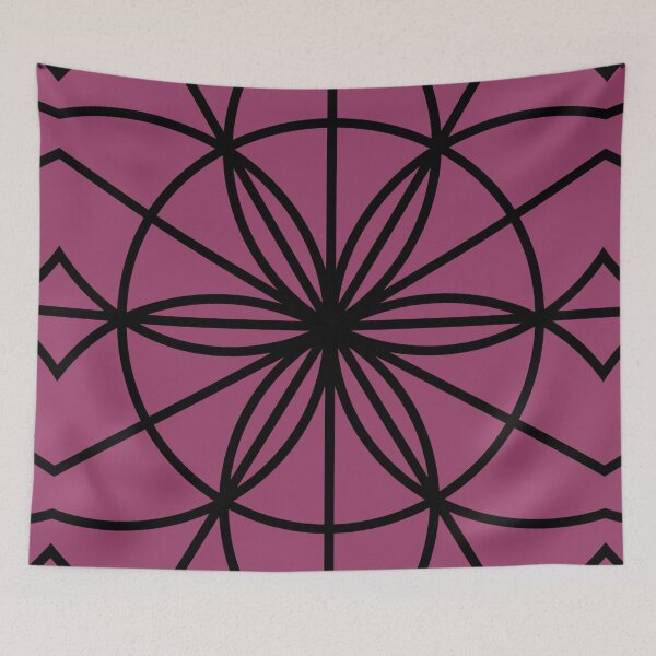 Item preview, Geometric Mandala Flower designed and sold by LemonFun.