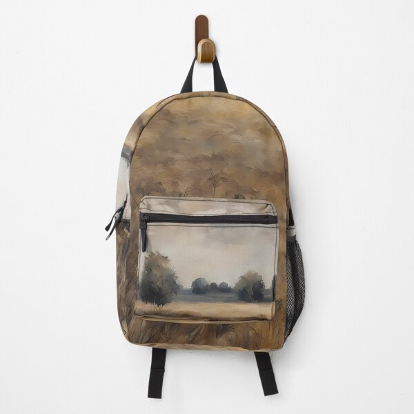 Item preview, Vintage Field with a Few Weeds and Trees, Antique Countryside designed and sold by Chicandcool.