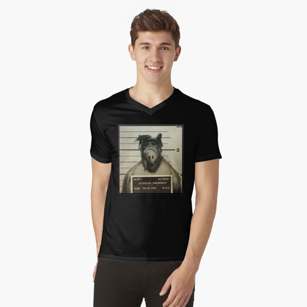 Item preview, V-Neck T-Shirt designed and sold by MunkeeWear.