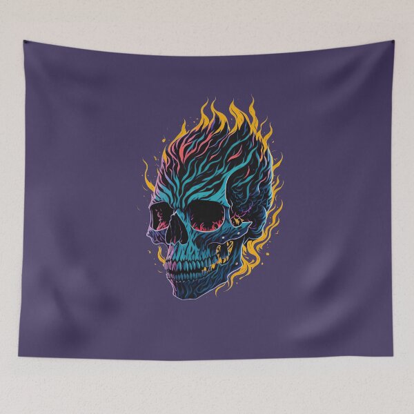 Item preview, Frantic Friday Frazzle Skull designed and sold by LoudSpider.
