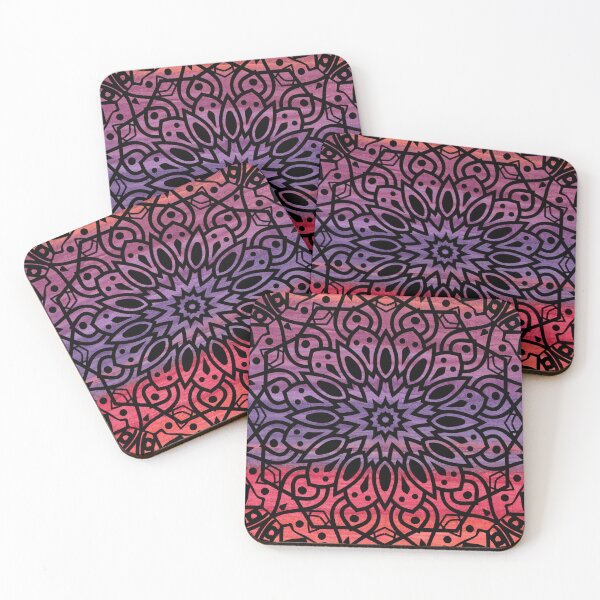 Item preview, Colorful Gradient Mandala Flower designed and sold by LemonFun.