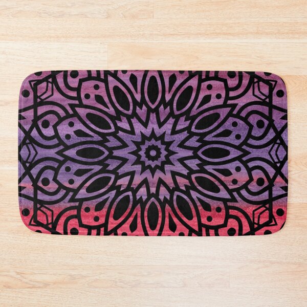 Item preview, Colorful Gradient Mandala Flower designed and sold by LemonFun.