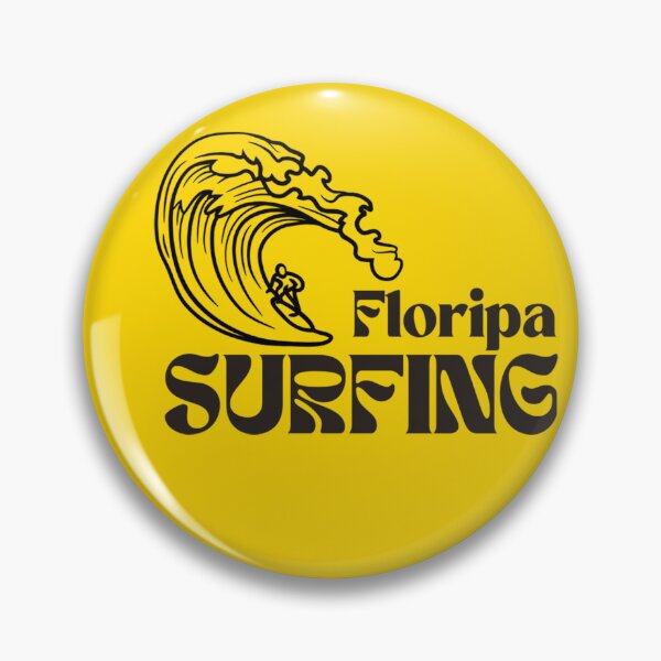Item preview, Floripa Surfing - Ilha da Magia - Santa Catarina, Florianópolis, Brazil retro vintage design designed and sold by Intermundium.