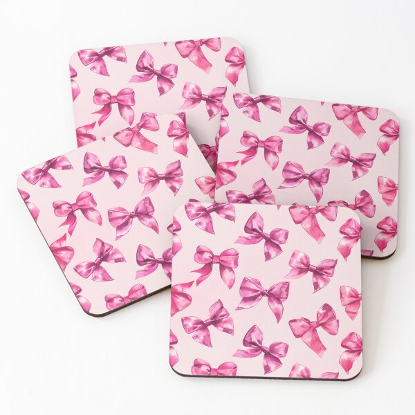 Item preview, Cute Pink Bows Pattern Adorable designed and sold by trajeado14.