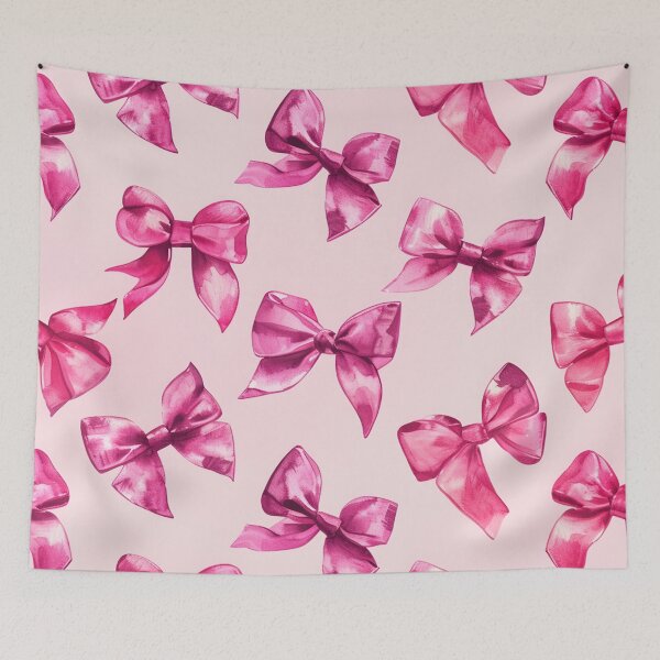Item preview, Cute Pink Bows Pattern Adorable designed and sold by trajeado14.
