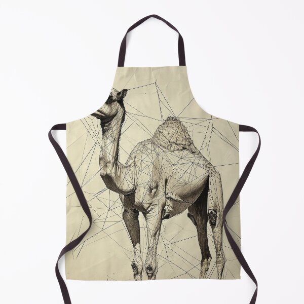 Item preview, Linear Image of a Camel: Minimalistic Elegance in an Abstract Graphic Design designed and sold by Piotrek0001.