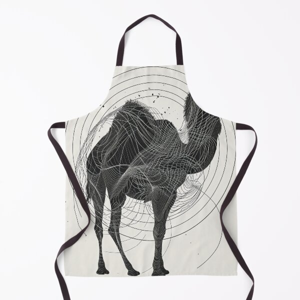 Item preview, Linear Image of a Camel: Minimalistic Elegance in an Abstract Graphic Design designed and sold by Piotrek0001.