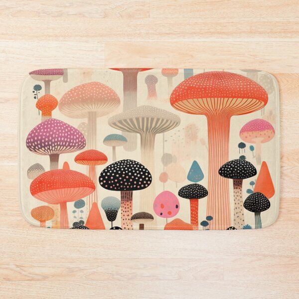 Item preview, Colorful Spotted Mushroom, Mushroom Lover, Botanical Fungi Plants designed and sold by Neika Shimm Designs.