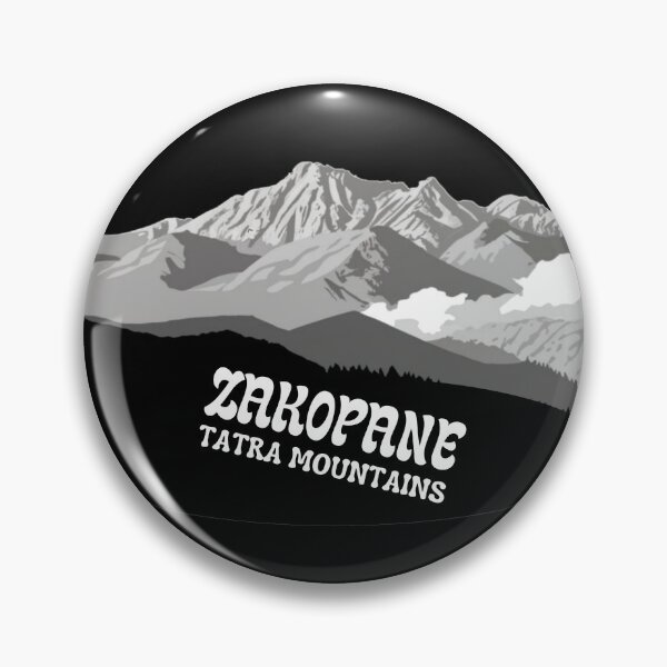 Item preview, Tatra Mountains Drawing Illustration Zakopane Poland designed and sold by aBITofMAGIC.