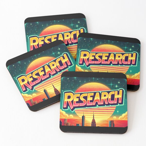 Item preview, Research, typography, retro designed and sold by maxmaj.