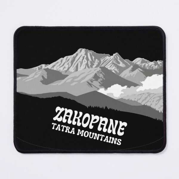 Item preview, Tatra Mountains Drawing Illustration Zakopane Poland designed and sold by aBITofMAGIC.