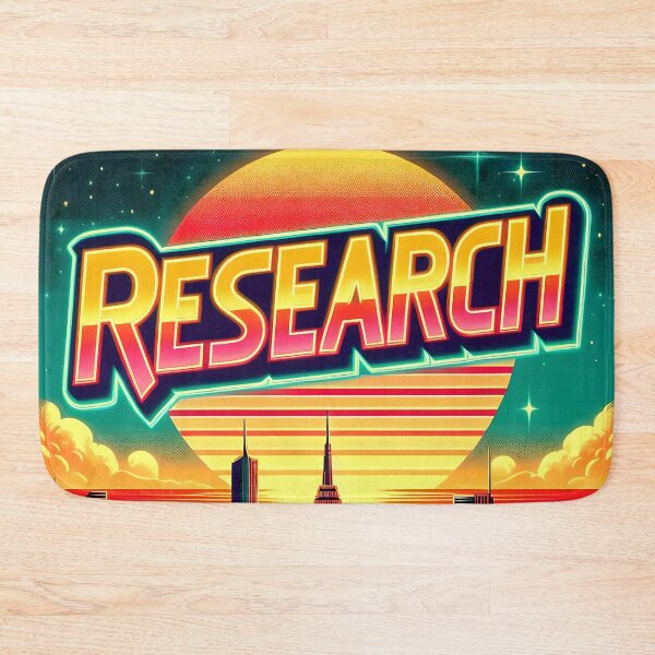 Item preview, Research, typography, retro designed and sold by maxmaj.