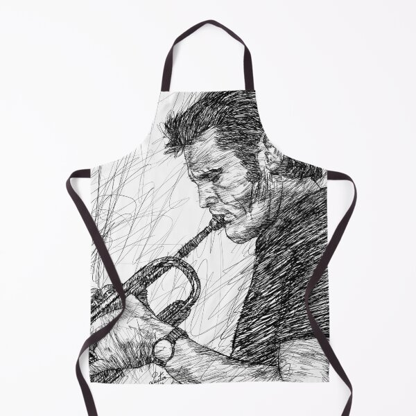 Item preview, CHET BAKER ink portrait .1 designed and sold by lautir.