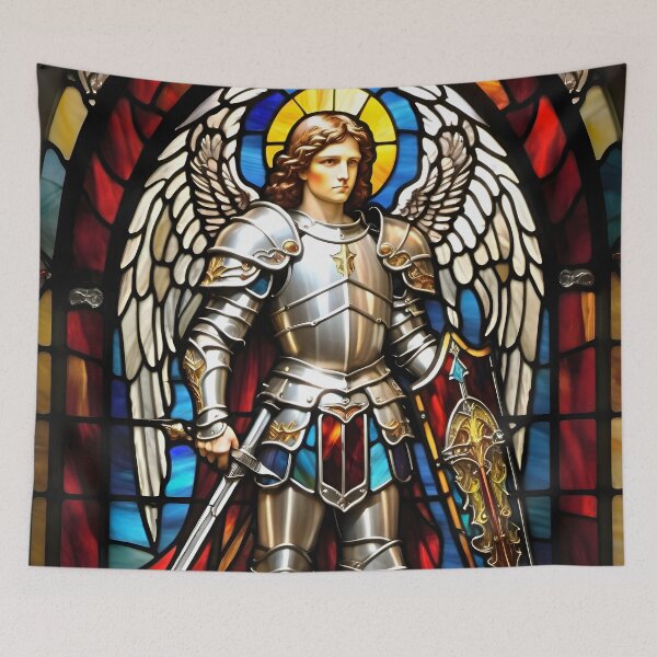 Item preview, warrior angel glass art designed and sold by zanyxy.