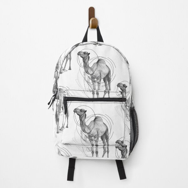 Item preview, Linear Image of a Camel: Minimalistic Elegance in an Abstract Graphic Design designed and sold by Piotrek0001.