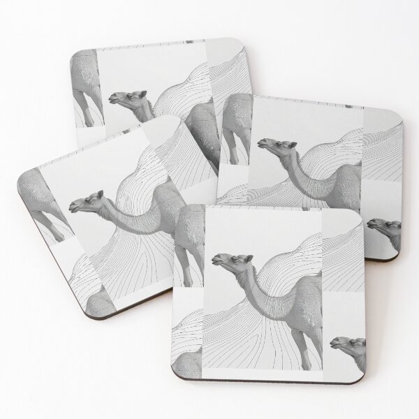 Item preview, Linear Image of a Camel: Minimalistic Elegance in an Abstract Graphic Design designed and sold by Piotrek0001.