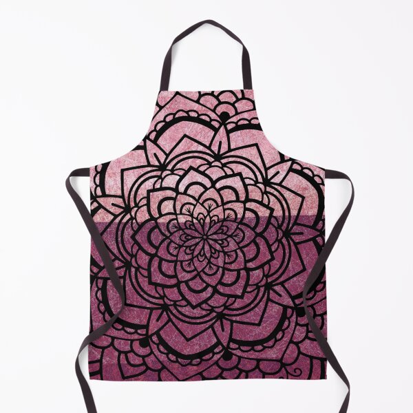 Item preview, Colorful Pink Gradient Mandala Flower designed and sold by LemonFun.