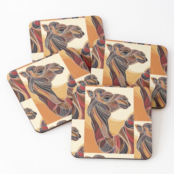 Item preview, Linear Image of a Camel: Minimalistic Elegance in an Abstract Graphic Design designed and sold by Piotrek0001.