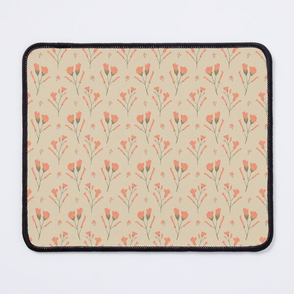 Item preview, Vintage orange flowers designed and sold by cezidesign.