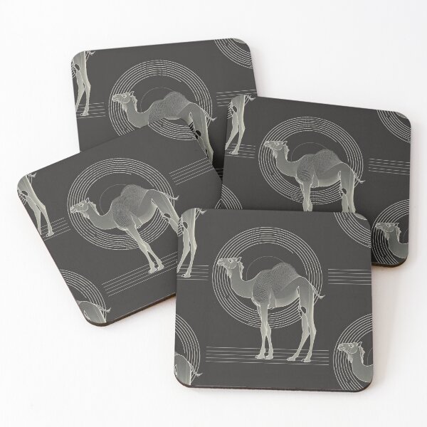 Item preview, Linear Image of a Camel: Minimalistic Elegance in an Abstract Graphic Design designed and sold by Piotrek0001.