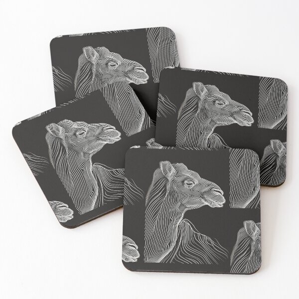 Item preview, Linear Image of a Camel: Minimalistic Elegance in an Abstract Graphic Design designed and sold by Piotrek0001.