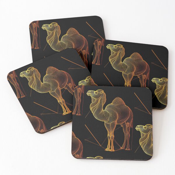 Item preview, Linear Image of a Camel: Minimalistic Elegance in an Abstract Graphic Design designed and sold by Piotrek0001.