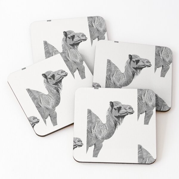 Item preview, Linear Image of a Camel: Minimalistic Elegance in an Abstract Graphic Design designed and sold by Piotrek0001.