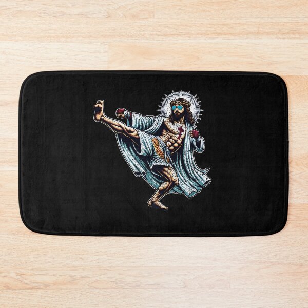 Item preview, Funny Muay Thai Fighting Jesus Christian Gift designed and sold by Jannick09.