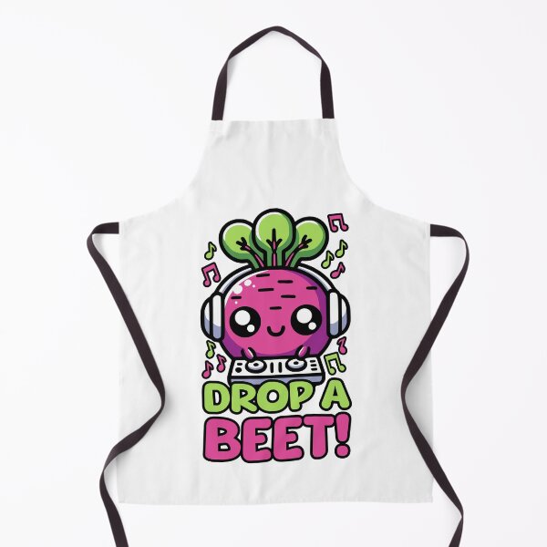 Item preview, Drop A Beet! Cute DJ Vegetable Pun designed and sold by PMCreative.