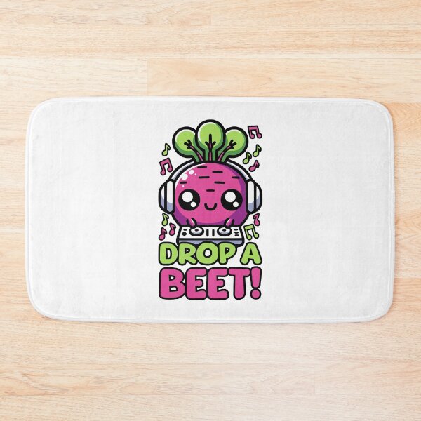 Item preview, Drop A Beet! Cute DJ Vegetable Pun designed and sold by PMCreative.