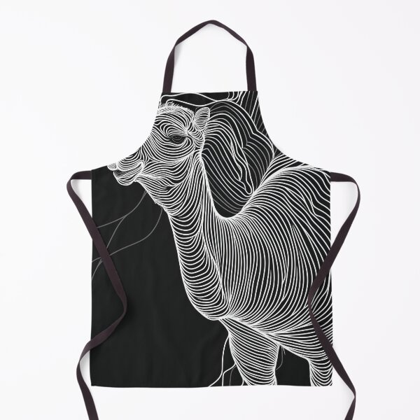 Item preview, Linear Image of a Camel: Minimalistic Elegance in an Abstract Graphic Design designed and sold by Piotrek0001.