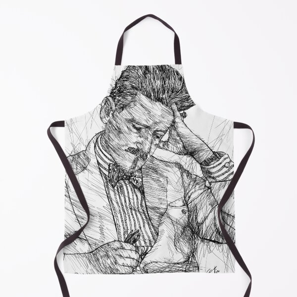 Item preview, JAMES JOYCE - ink portrait .5 designed and sold by lautir.