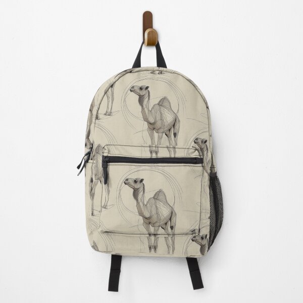 Item preview, Linear Image of a Camel: Minimalistic Elegance in an Abstract Graphic Design designed and sold by Piotrek0001.