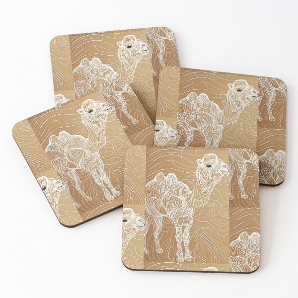 Item preview, Linear Image of a Camel: Minimalistic Elegance in an Abstract Graphic Design designed and sold by Piotrek0001.