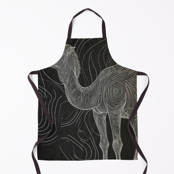 Item preview, Linear Image of a Camel: Minimalistic Elegance in an Abstract Graphic Design designed and sold by Piotrek0001.