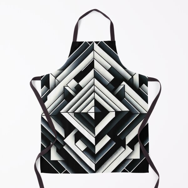 Item preview, Abstract Geometry in Black and White designed and sold by johnnycreidy.