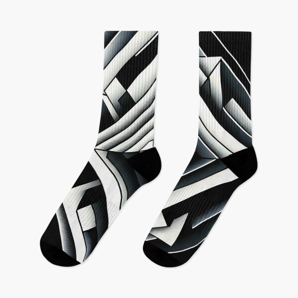 Item preview, Abstract Geometry in Black and White designed and sold by johnnycreidy.