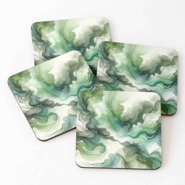 Item preview, Abstract Green designed and sold by CardsStudio.