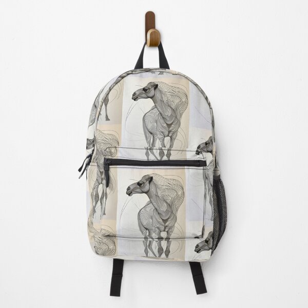 Item preview, Linear Image of a Camel: Minimalistic Elegance in an Abstract Graphic Design designed and sold by Piotrek0001.