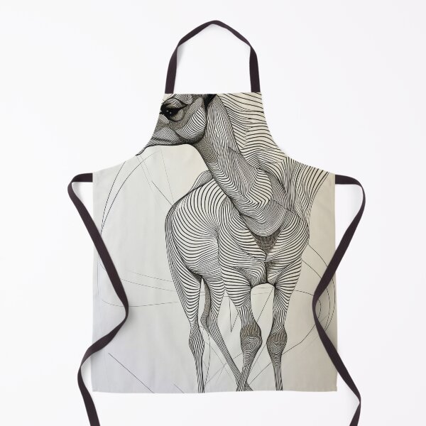Item preview, Linear Image of a Camel: Minimalistic Elegance in an Abstract Graphic Design designed and sold by Piotrek0001.