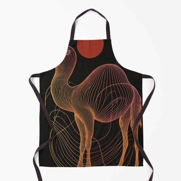 Item preview, Linear Image of a Camel: Minimalistic Elegance in an Abstract Graphic Design designed and sold by Piotrek0001.