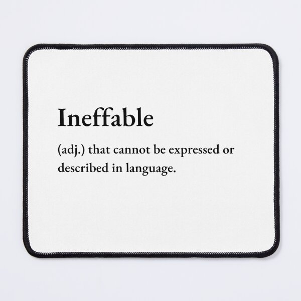 Item preview, Ineffable - Definition of the word designed and sold by lolalechat.