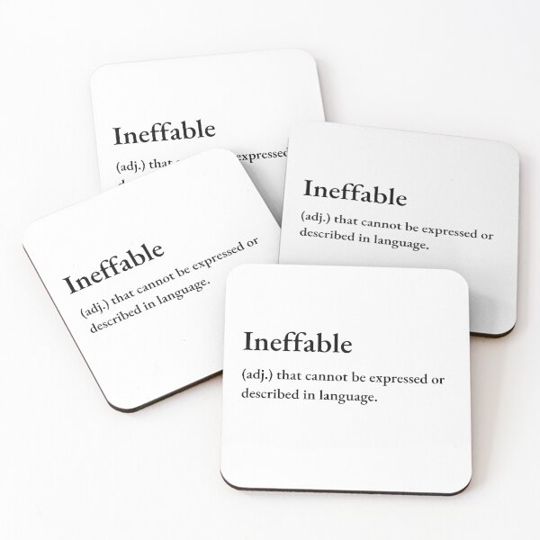 Item preview, Ineffable - Definition of the word designed and sold by lolalechat.