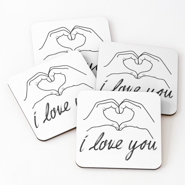 Item preview, I love you designed and sold by Funky  Fibers.